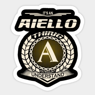 Aiello Sticker